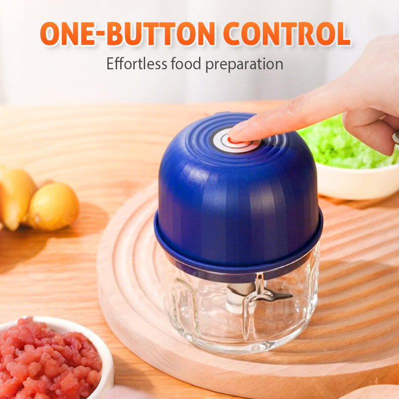 Wireless and Energy-Efficient Electric Mini Food Chopper
