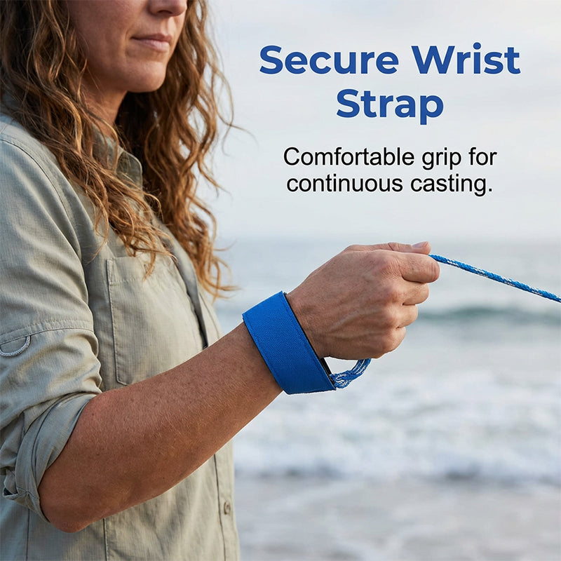 Easy-Throw Cast Net – Heavy-Duty Mesh, Rapid Sinking, Versatile