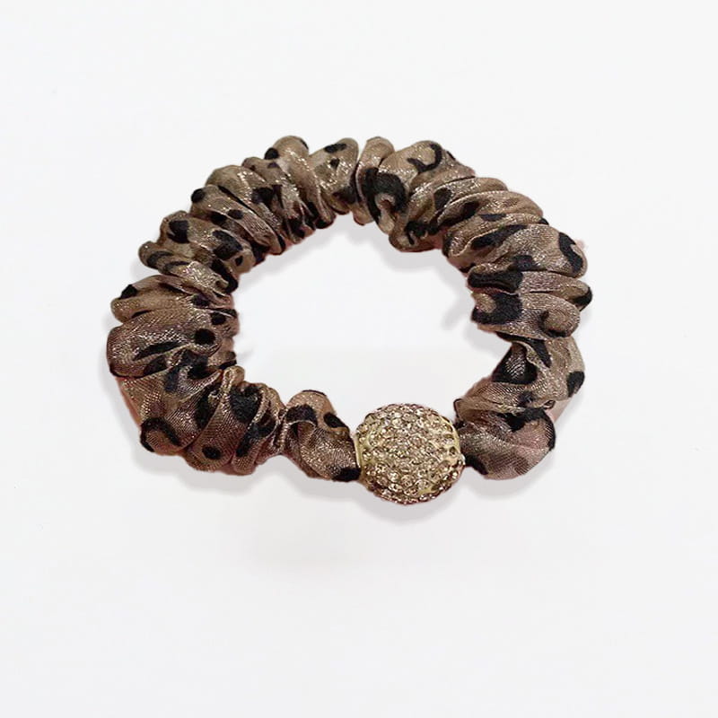 Rhinestone Mesh Hair Tie