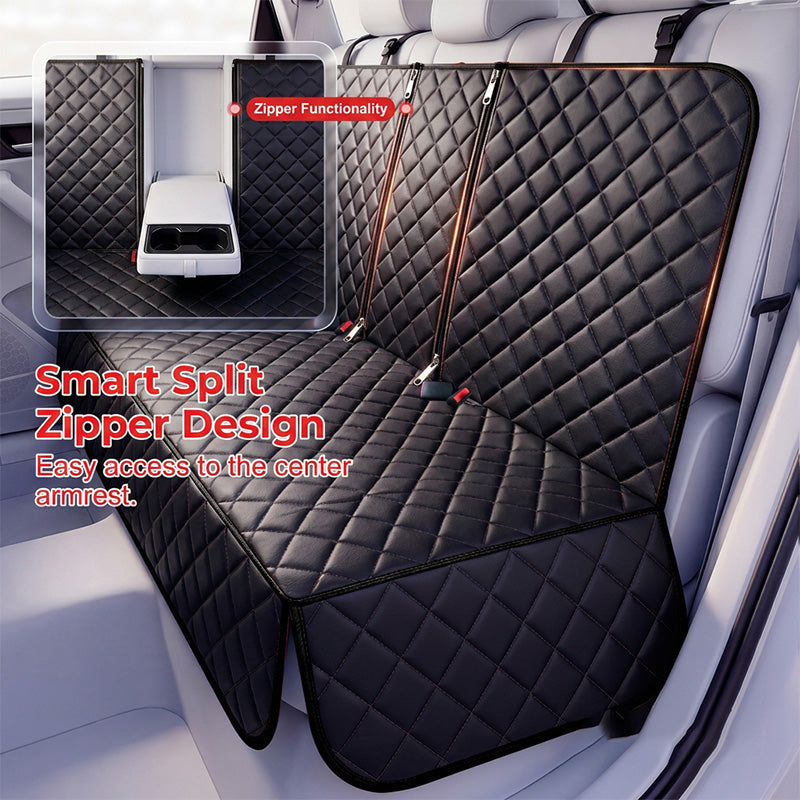 Foldable Dog Car Seat – Waterproof Oxford, Protective & Comfortable