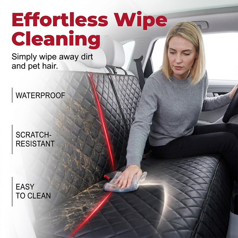 Foldable Dog Car Seat – Waterproof Oxford, Protective & Comfortable