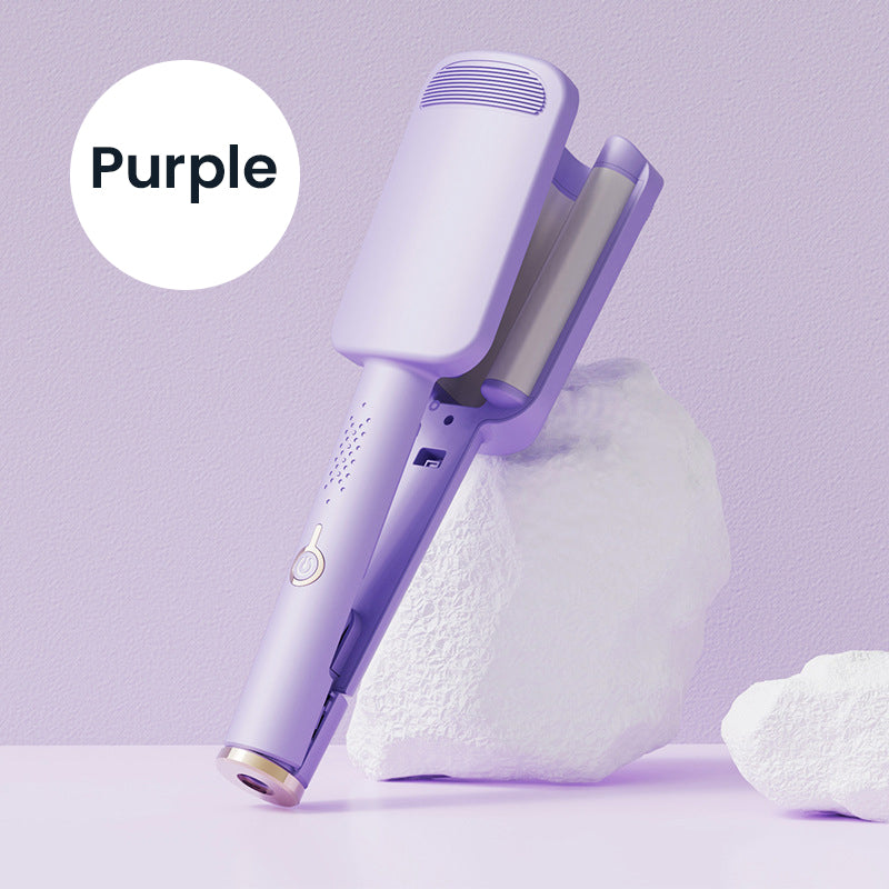 32mm Wave Curling Iron – Large Bouncy Curls, 4 Adjustable Heat Settings and Negative Ion Treatment – Salon-Quality Styling at Home