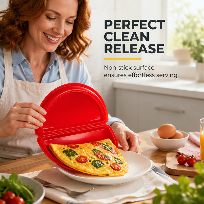 2-in-1 Omelette Maker and Egg Cooker