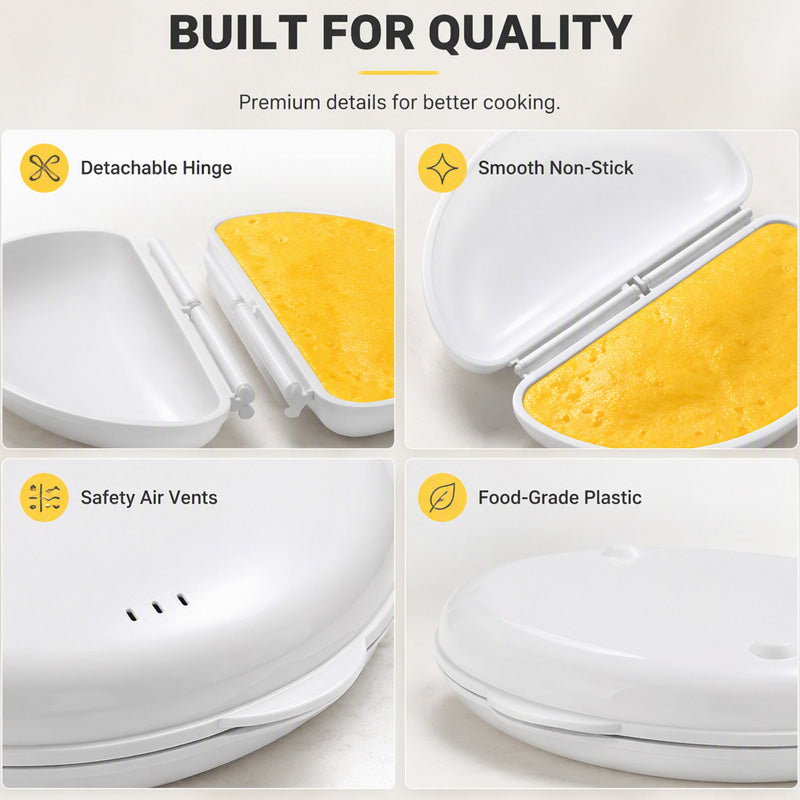 2-in-1 Omelette Maker and Egg Cooker
