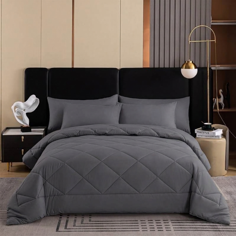 3-Piece Quilted Bedspread Set with Pillow Shams