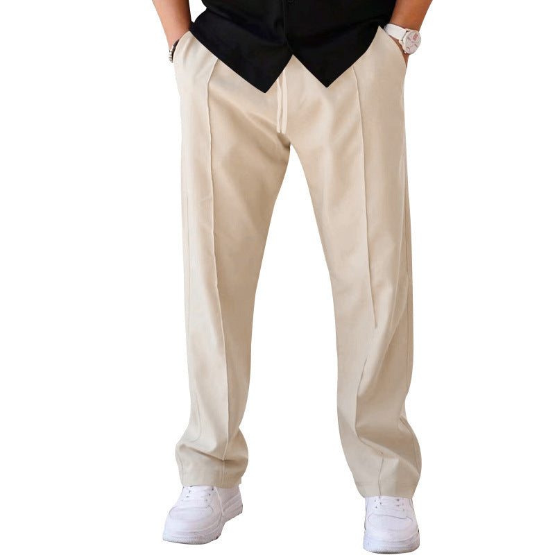 Easy Fit, Everyday Style Men's Drawstring Straight-Leg Pants