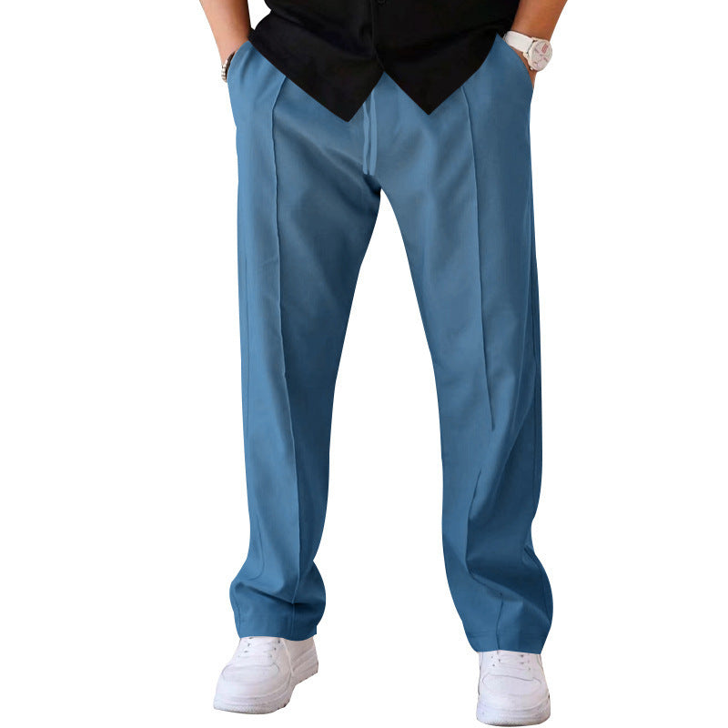 Easy Fit, Everyday Style Men's Drawstring Straight-Leg Pants