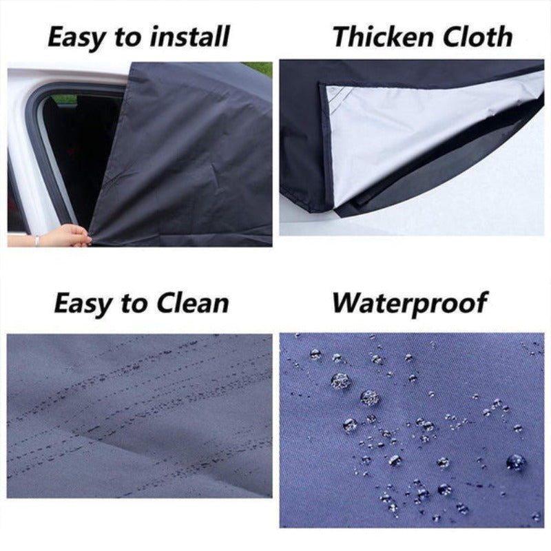 Front Windshield Cover – Four Seasons Protection, Frost Protection & High Quality – Perfect for Cars, Vans and SUVs