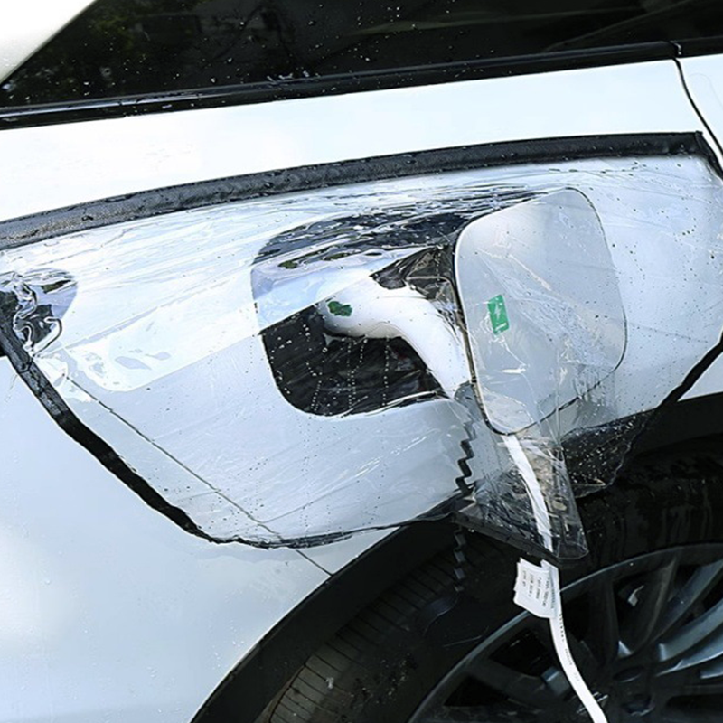Magnetic Waterproof Charging Port Cover for Electric Vehicle – Protects Against Rain, Snow, Dust and Insects – Perfect for All Weather
